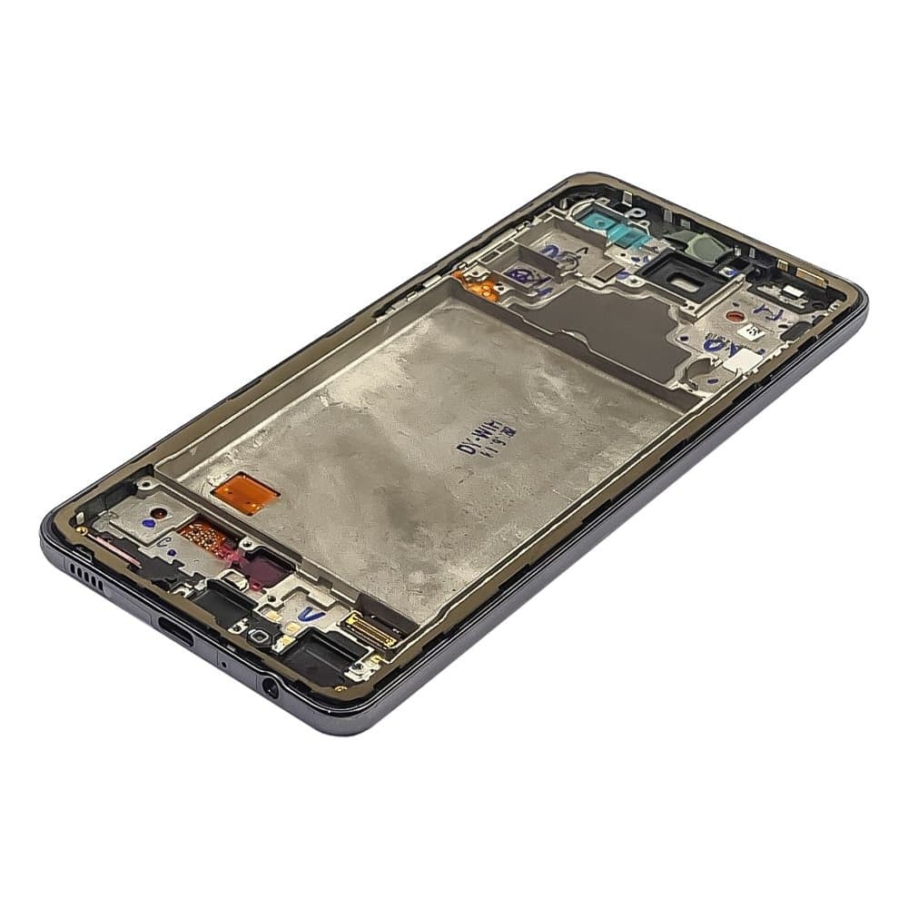 Дисплей Samsung SM-A725 Galaxy A72, SM-A726 Galaxy A72 5G, черный, Awesome Black | с тачскрином | с передней панелью | High Copy, OLED | дисплейный модуль, экран