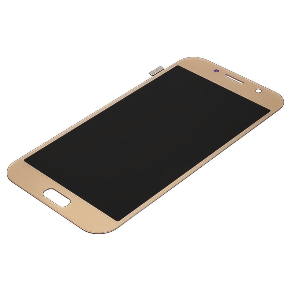 Дисплей Samsung SM-A720 Galaxy A7 (2017), золотистый | с тачскрином | High Copy, OLED | дисплейный модуль, экран