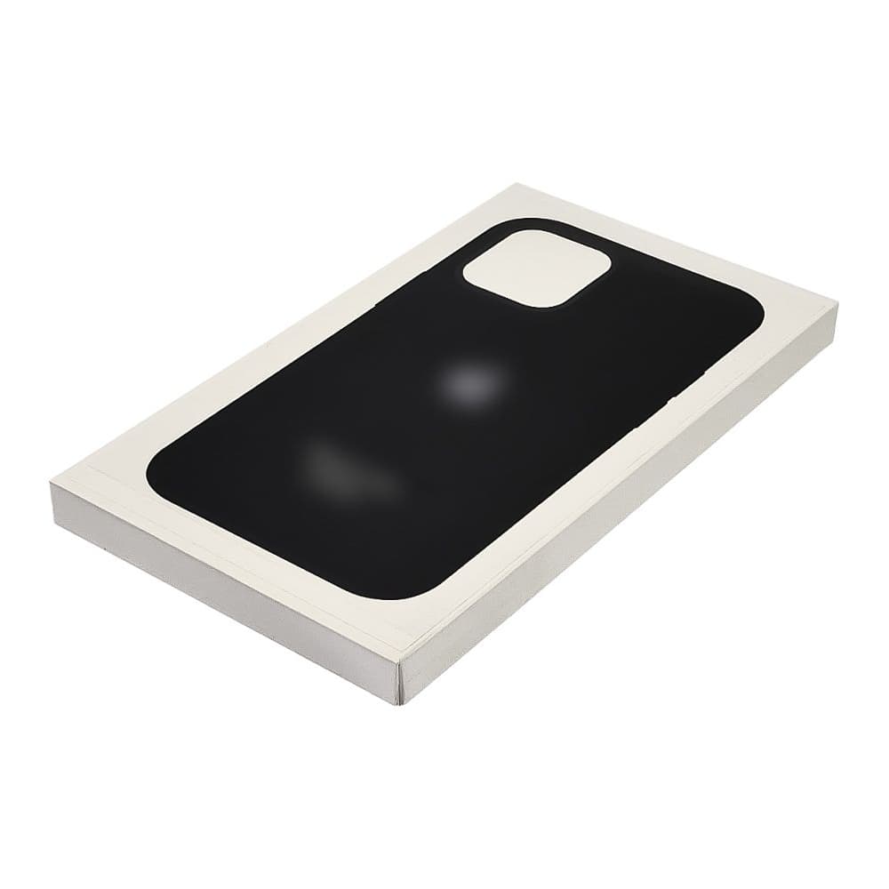 Чехол Apple iPhone 12 Pro Max, силиконовый, Full Silicone MagSafe, черный
