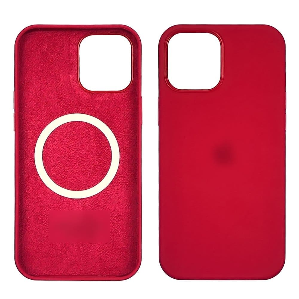 Чехол Apple iPhone 12 Pro Max, силиконовый, Full Silicone MagSafe, фрез