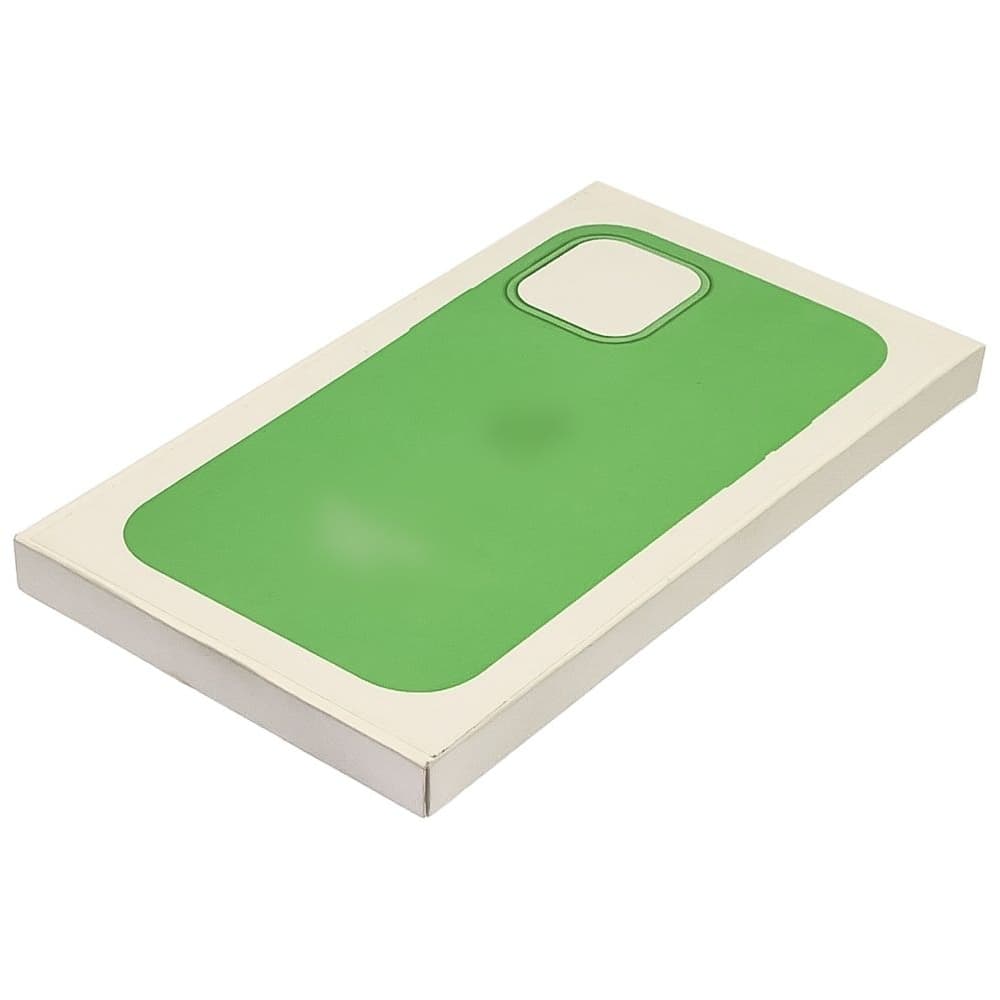 Чехол Apple iPhone 12 Pro Max, силиконовый, Full Silicone MagSafe, зеленый