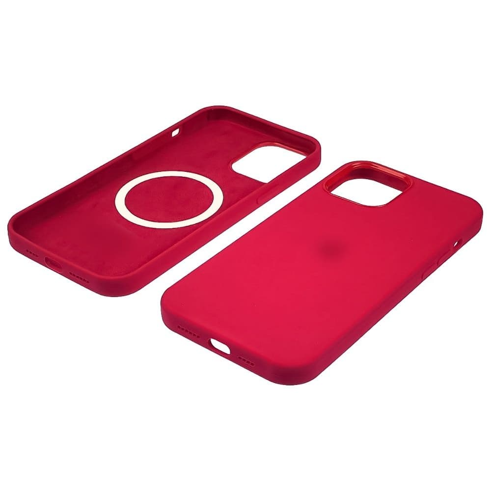 Чехол Apple iPhone 12, iPhone 12 Pro, силиконовый, Full Silicone MagSafe