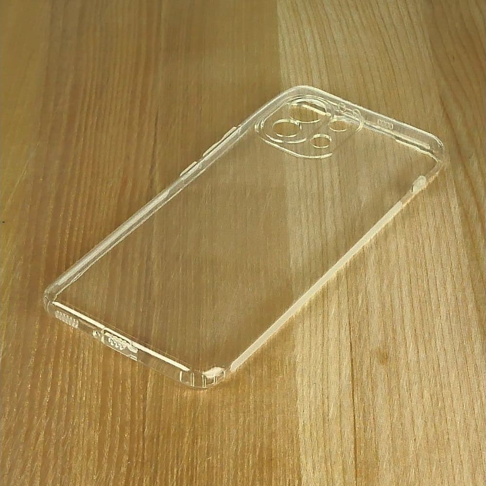Чехол Xiaomi Mi 11, силиконовый, KST, прозрачный