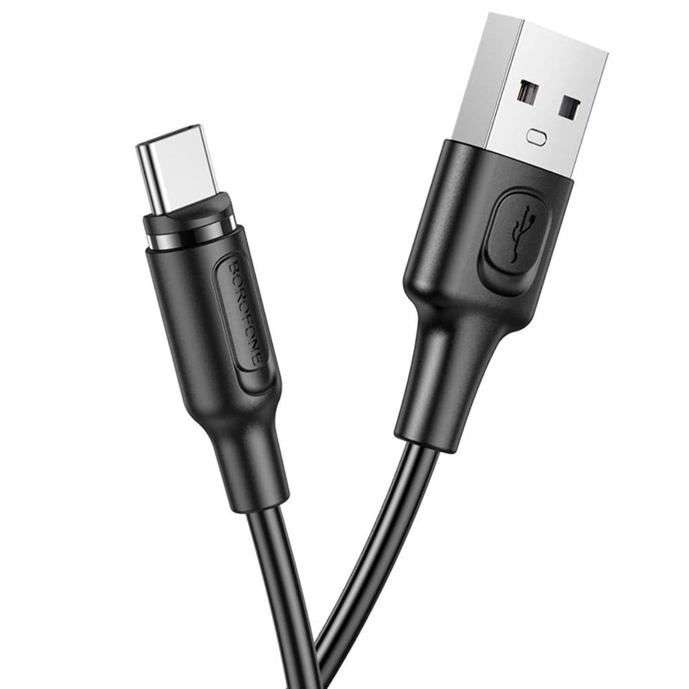 USB-кабель, Borofone BX41, Type-C, 100 см, 3.0 А, магнитный, черный