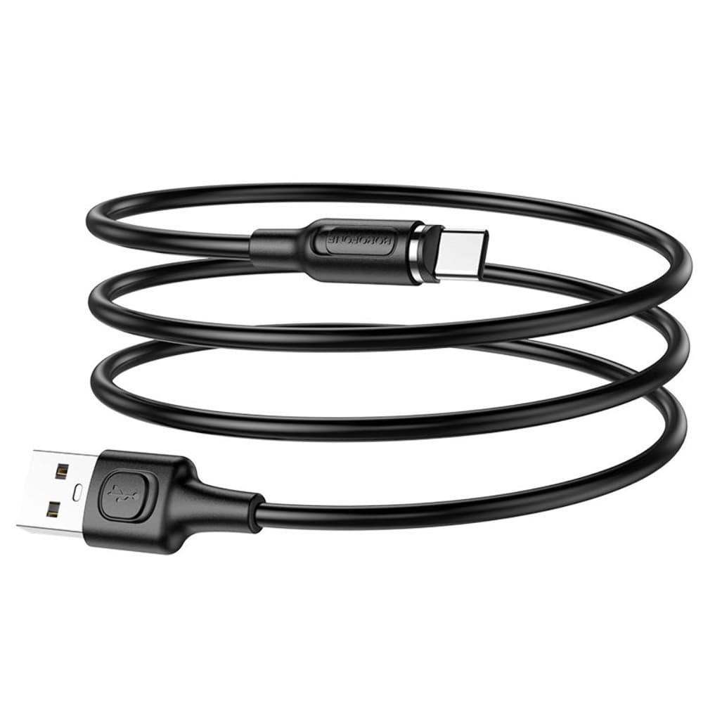 USB-кабель, Borofone BX41, Type-C, 100 см, 3.0 А, магнитный, черный
