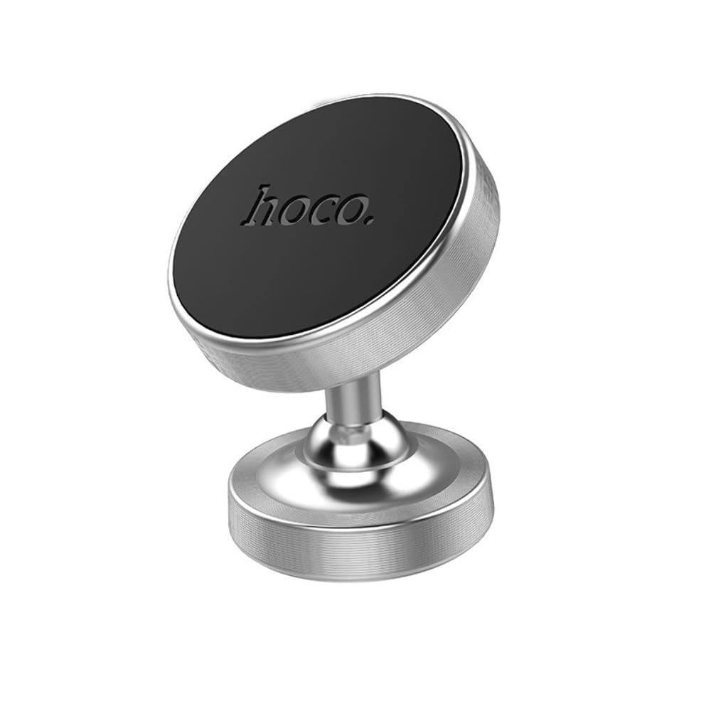 Автодержатель Hoco CA36 Plus, магнитный, серебристый