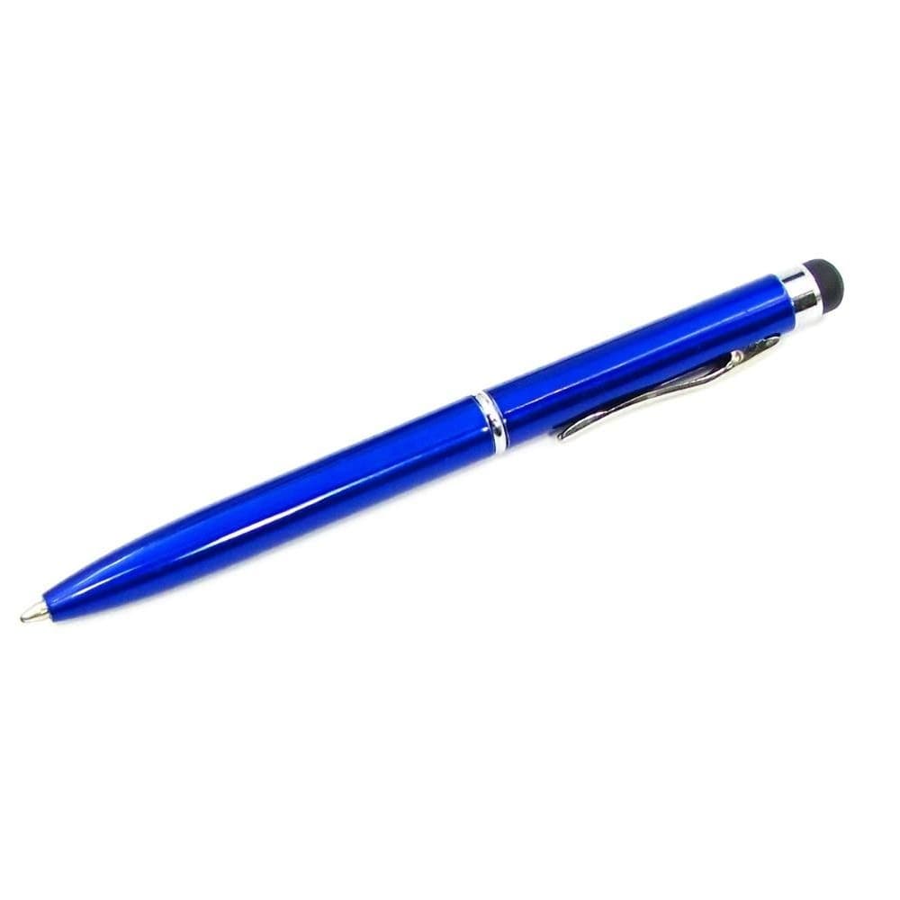 Стилус емкостный PS100, с шариковой ручкой, металлический, фиолетовый