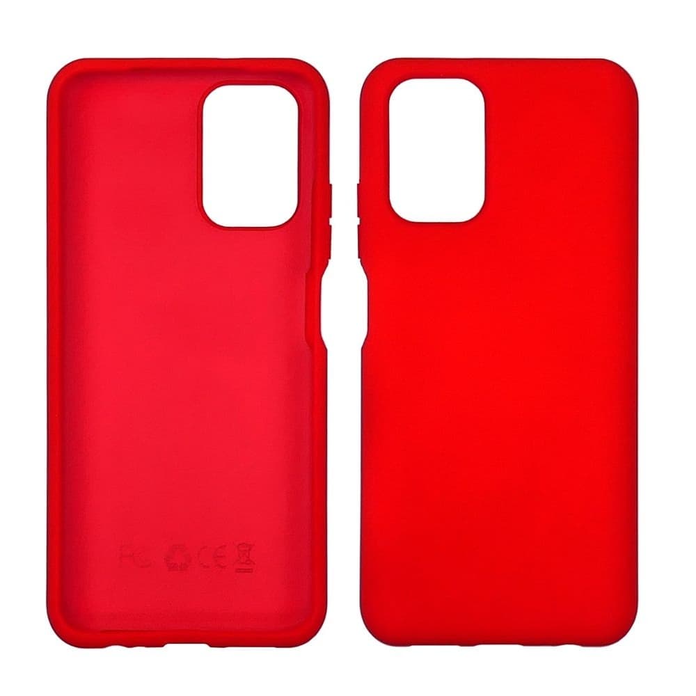Чехол Xiaomi Redmi Note 10, Redmi Note 10s, силиконовый, Full Nano Silicone, красный