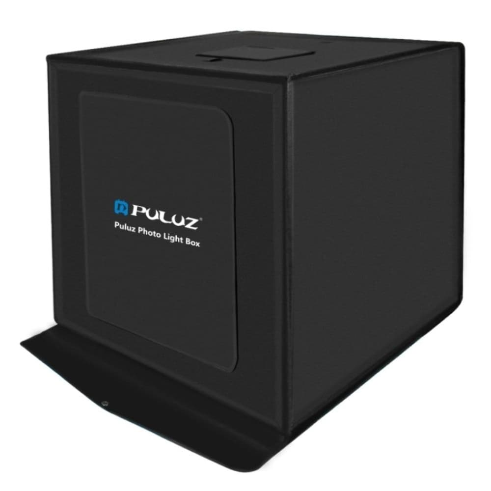 Лайтбокс Puluz PU5060, 60 x 60 x 60 см, в комплекте с 2 LED панелями, черный | лайткуб, фотобокс, фотокуб