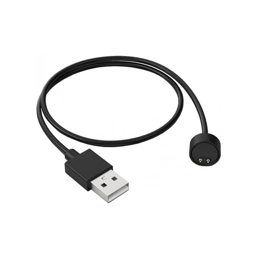 USB-кабель Xiaomi Mi Band 5, Mi Band 6, Mi Band 7, 30 см, чорний