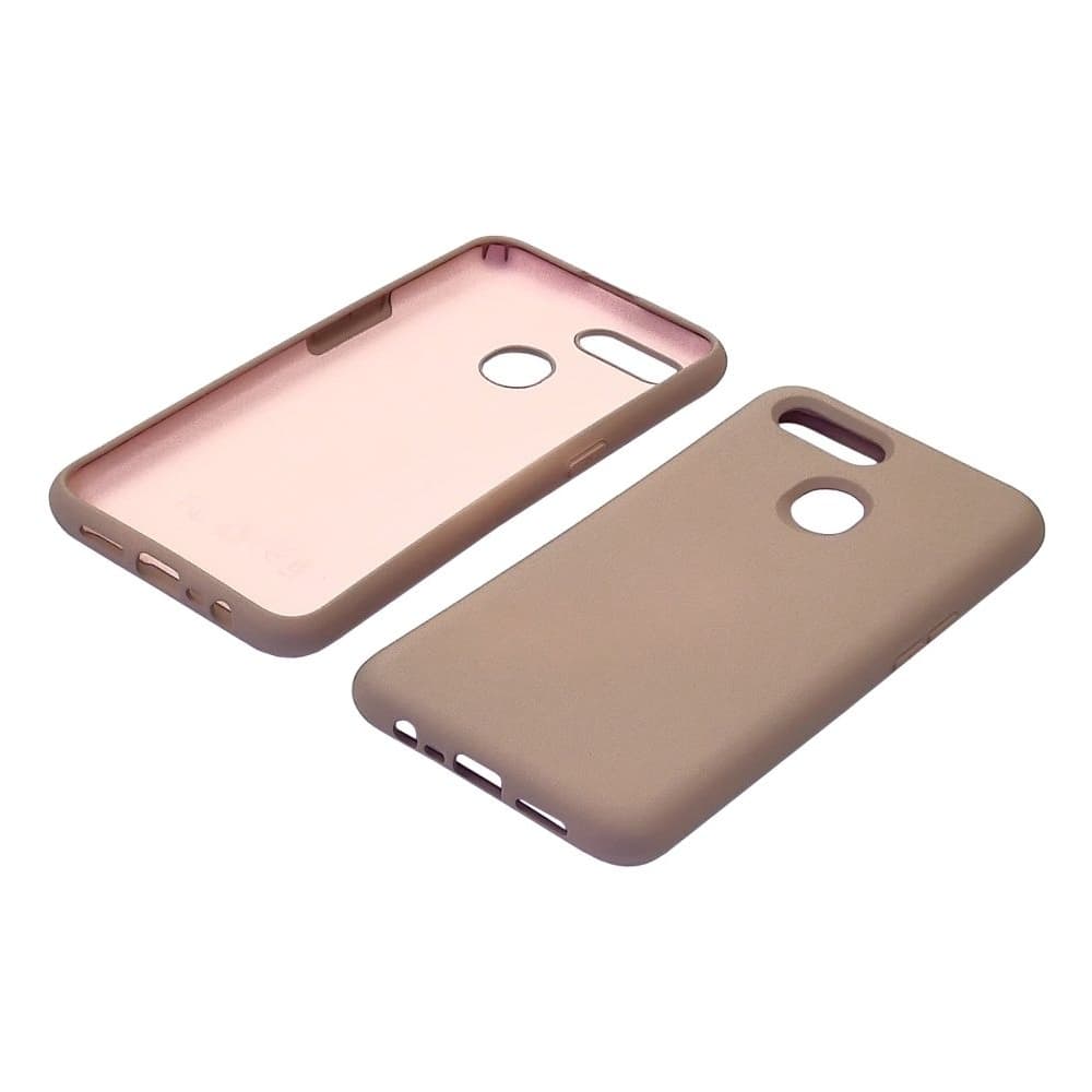 Чехол Oppo A12, силиконовый, Full Nano Silicone, розовый