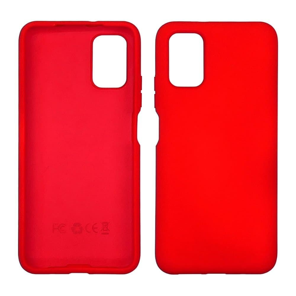 Чехол Xiaomi Poco M3, силиконовый, Full Nano Silicone, красный