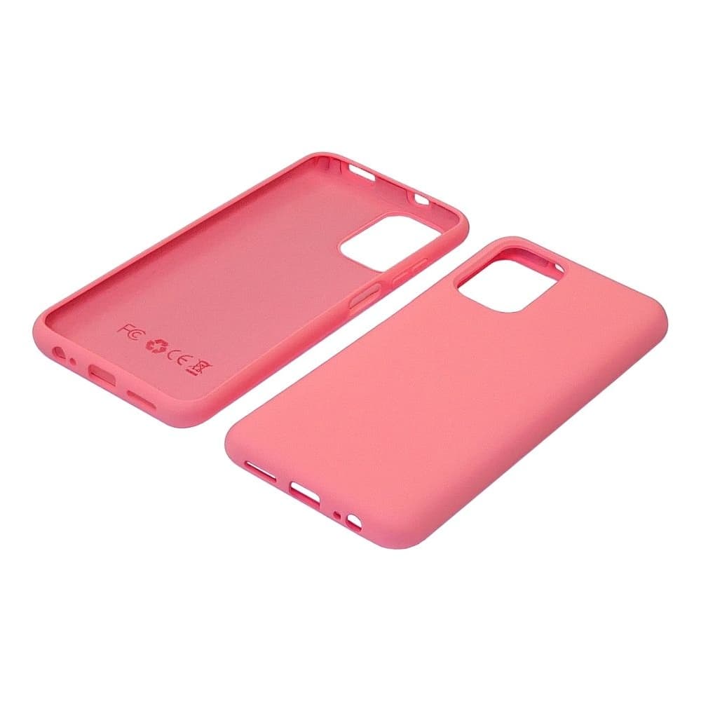 Чехол Xiaomi Redmi Note 10, Redmi Note 10s, силиконовый, Full Nano Silicone, розовый