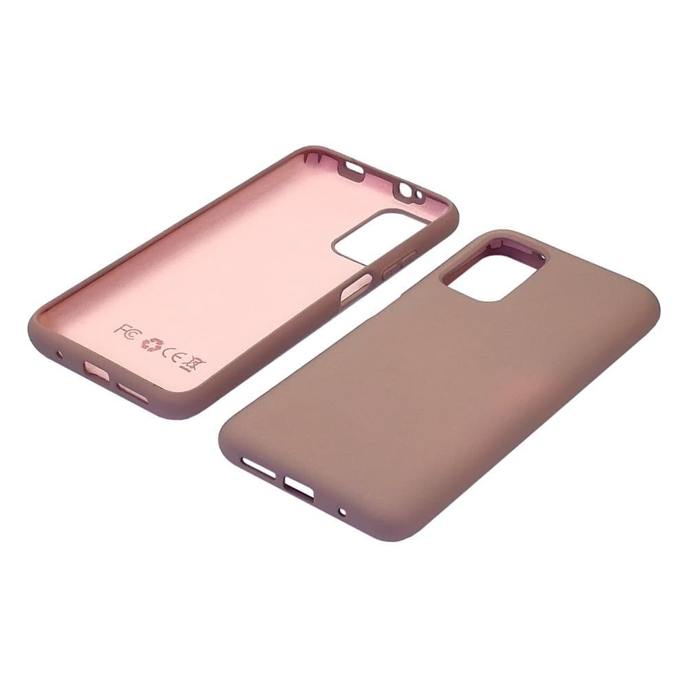 Чехол Xiaomi Redmi Note 10 5G, силиконовый, Full Nano Silicone, розовый
