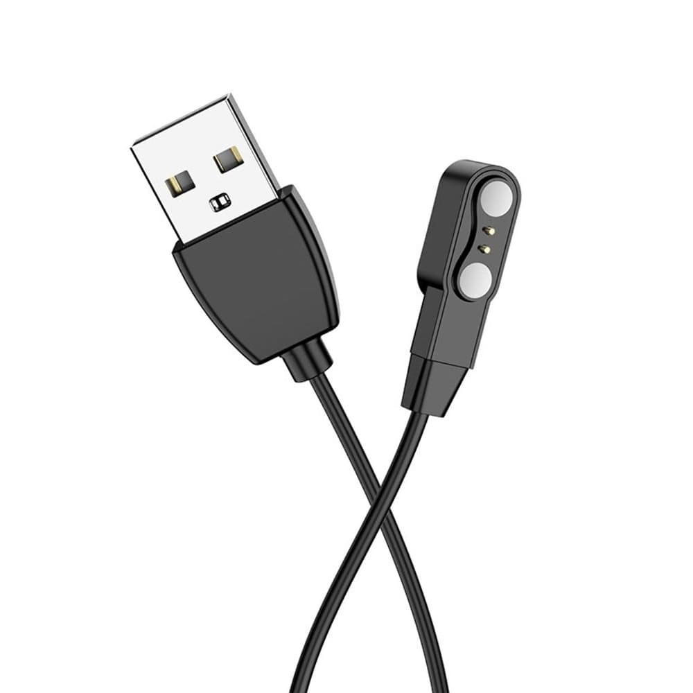 USB-кабель Hoco смарт-часов Y3, Y4, чорний