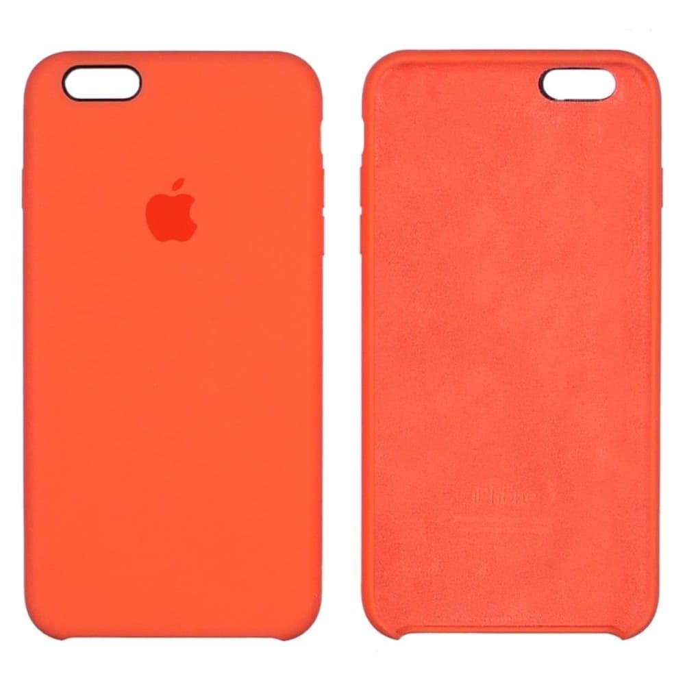 Чехол Apple iPhone 6 Plus, iPhone 6S Plus, силиконовый, Silicone, розовый