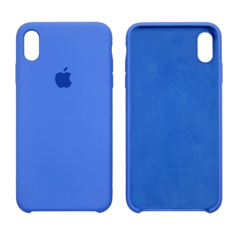 Чехол Apple iPhone XS Max, силиконовый, Silicone