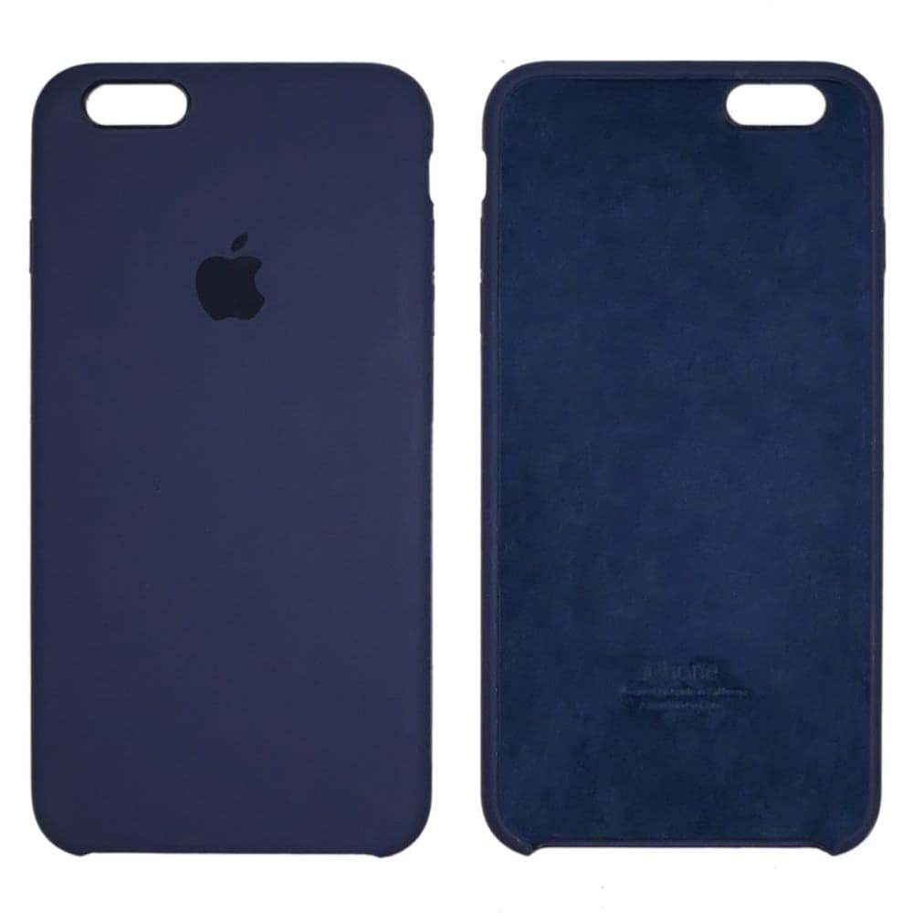 Чехол Apple iPhone 6 Plus, iPhone 6S Plus, силиконовый, Silicone, синій