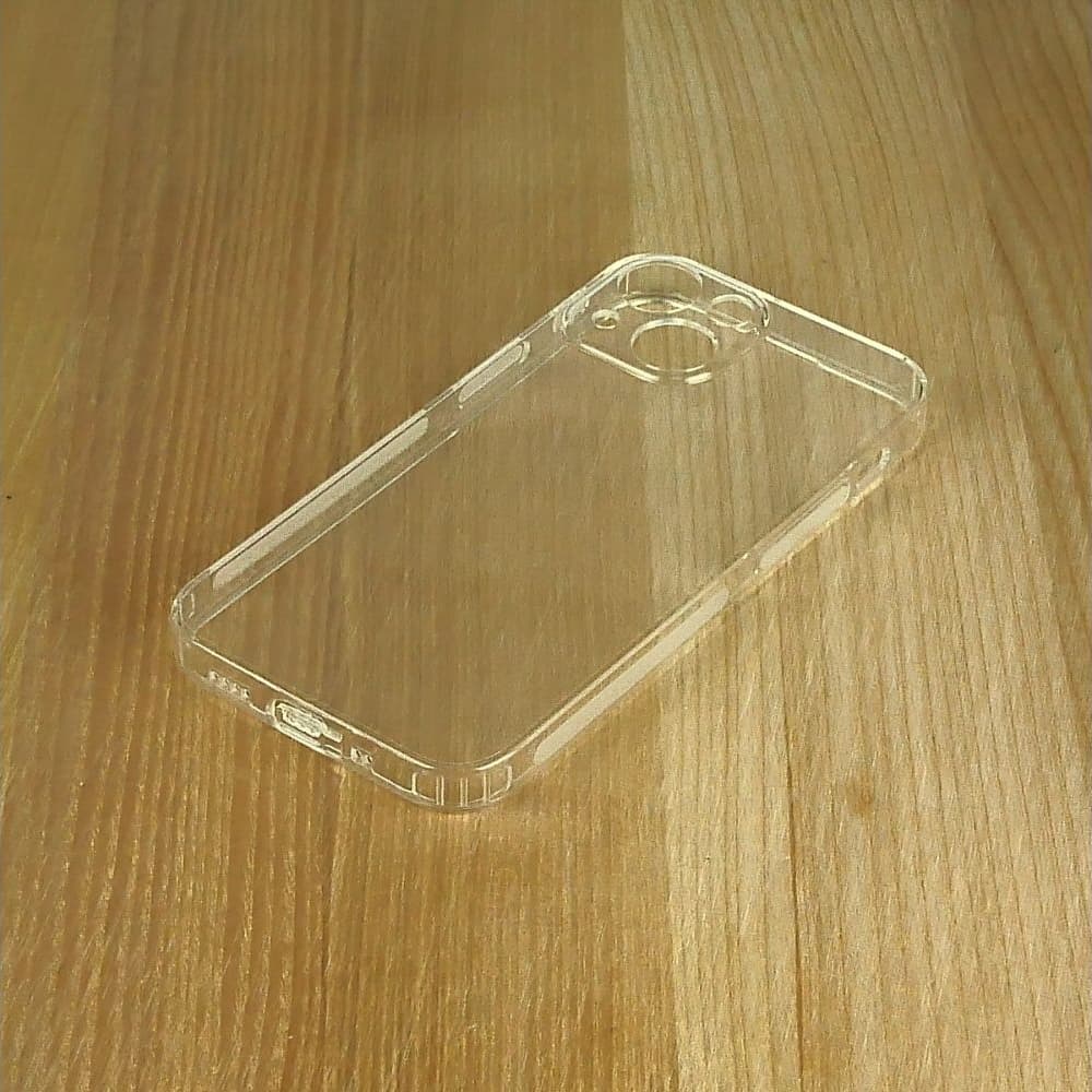 Чехол Apple iPhone 13 Mini, силиконовый, KST, прозрачный