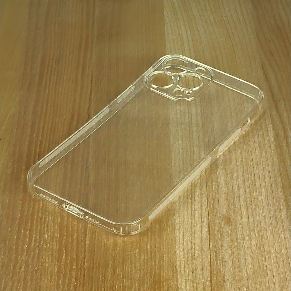 Чехол Apple iPhone 13 Pro Max, силиконовый, KST, прозрачный