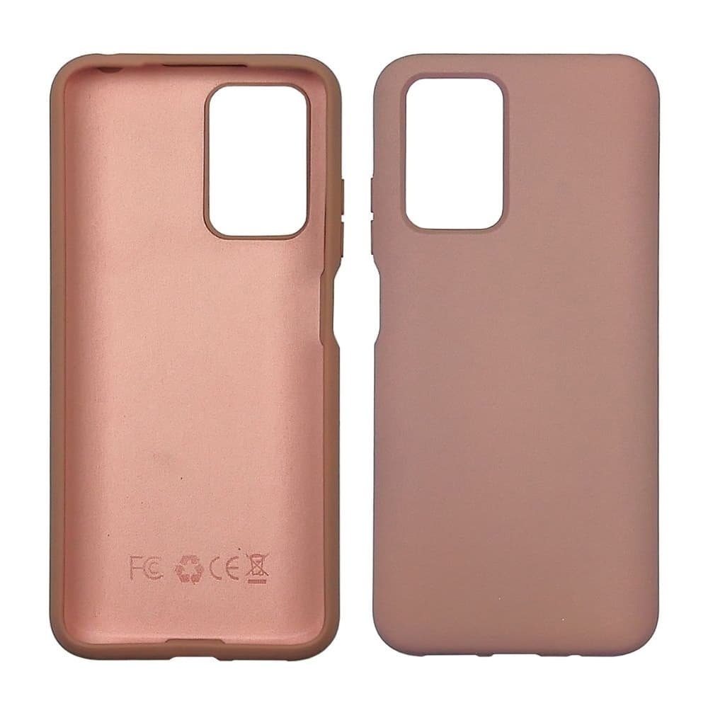 Чехол Xiaomi Redmi 10, силиконовый, Full Nano Silicone, розовый