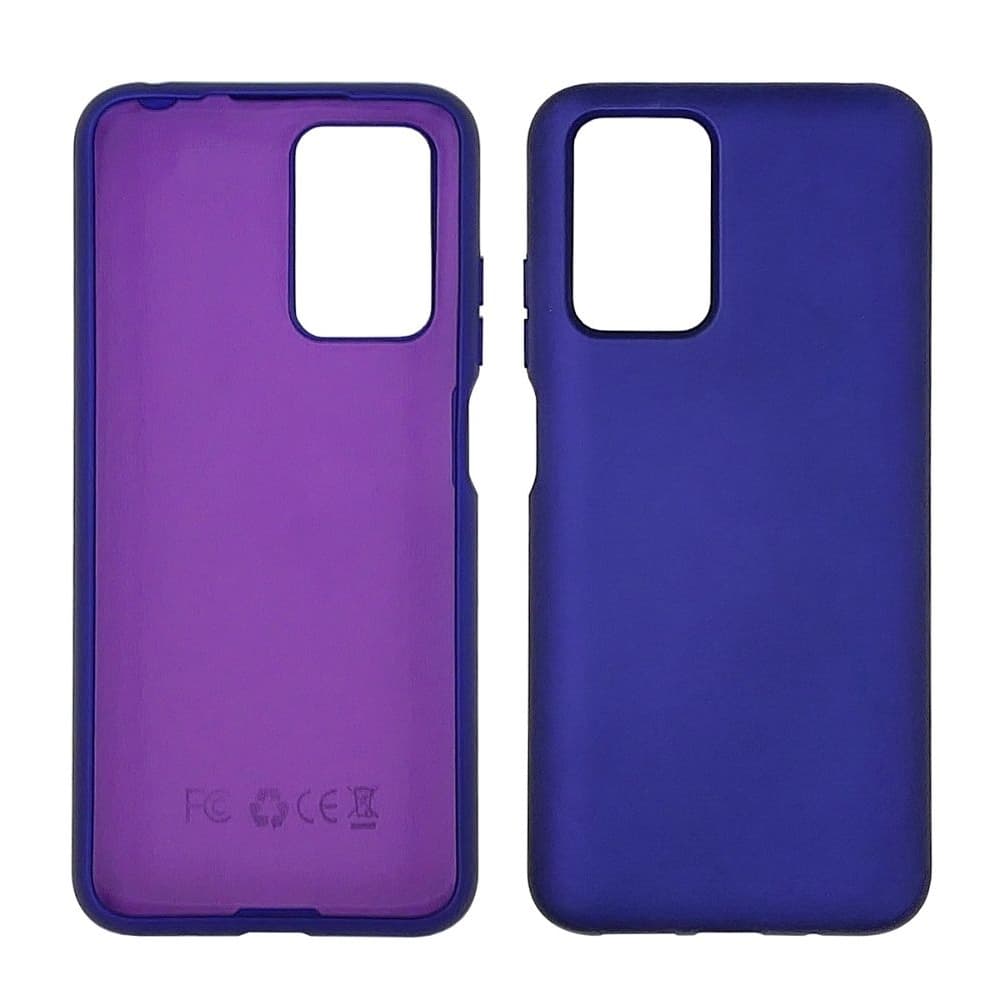 Чехол Xiaomi Redmi 10, силиконовый, Full Nano Silicone, фиолетовый