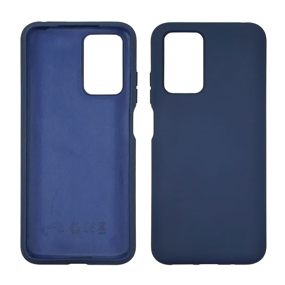 Чехол Xiaomi Redmi 10, силиконовый, Full Nano Silicone, синий