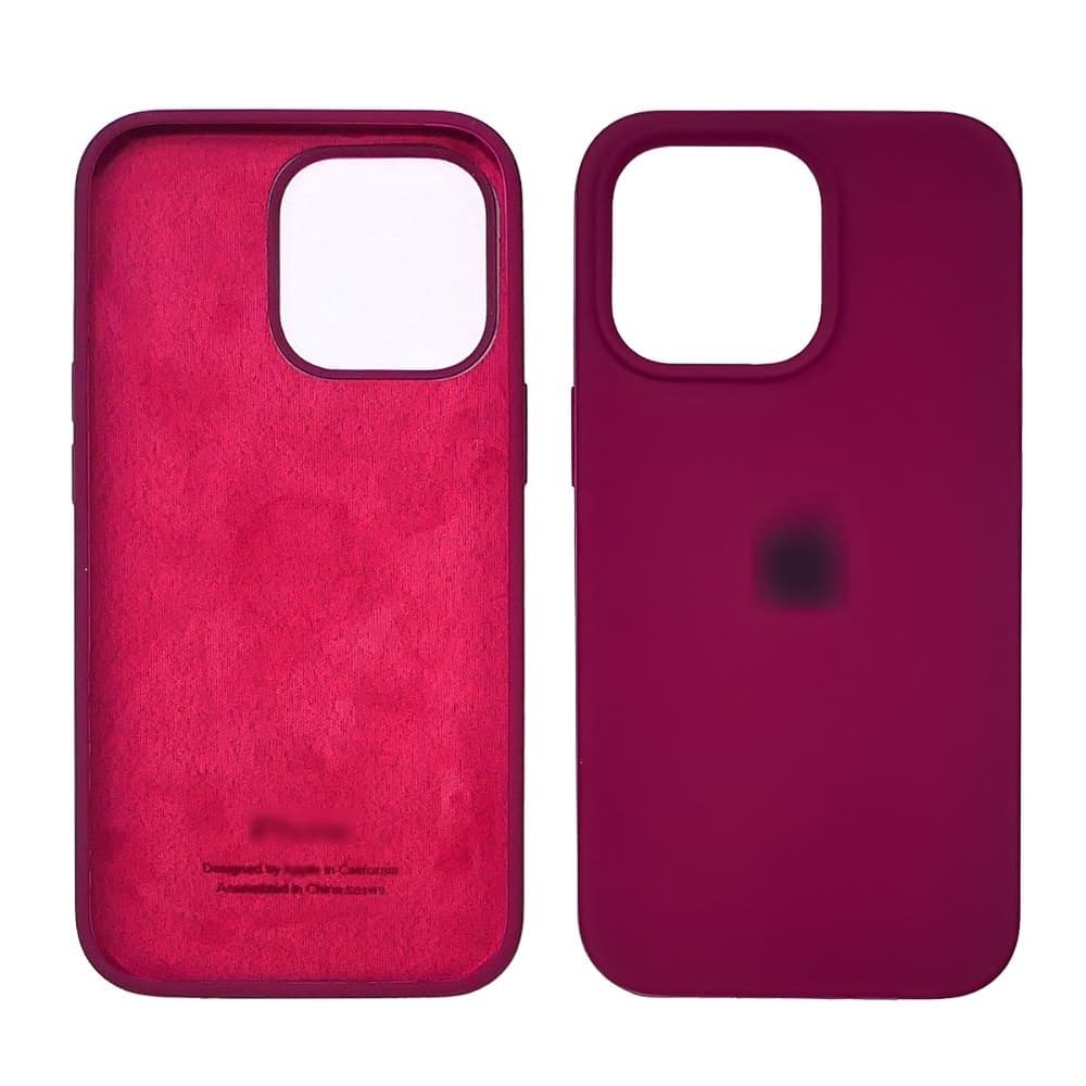 Чехол Apple iPhone 13 Pro, силиконовый, Full Silicone, фиолетовый
