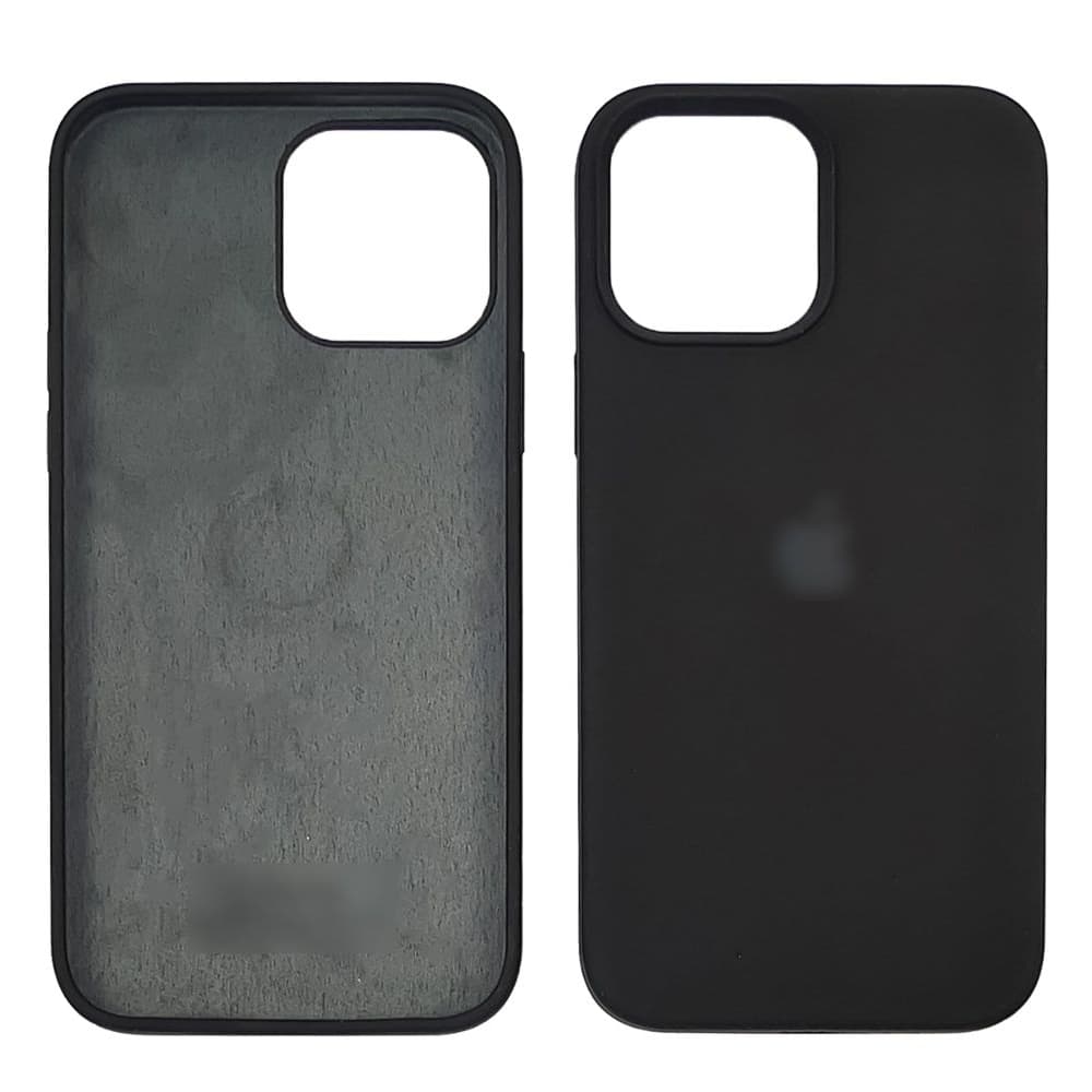 Чехол Apple iPhone 13 Pro, силиконовый, Full Silicone, черный