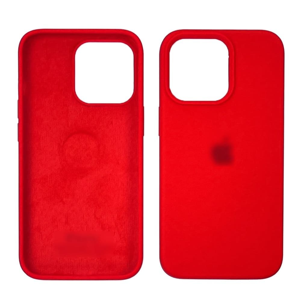 Чехол Apple iPhone 13, силиконовый, Full Silicone, красный