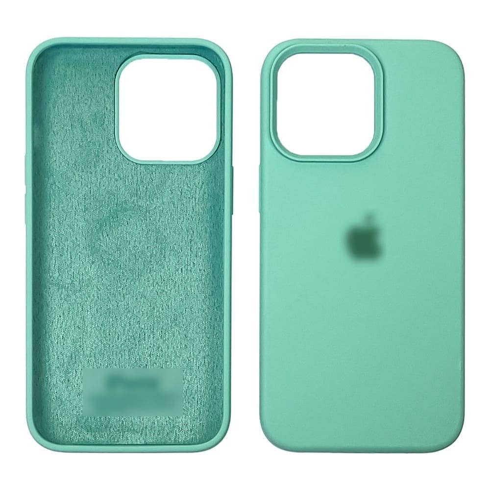 Чехол Apple iPhone 13, силиконовый, Full Silicone, бирюзовый