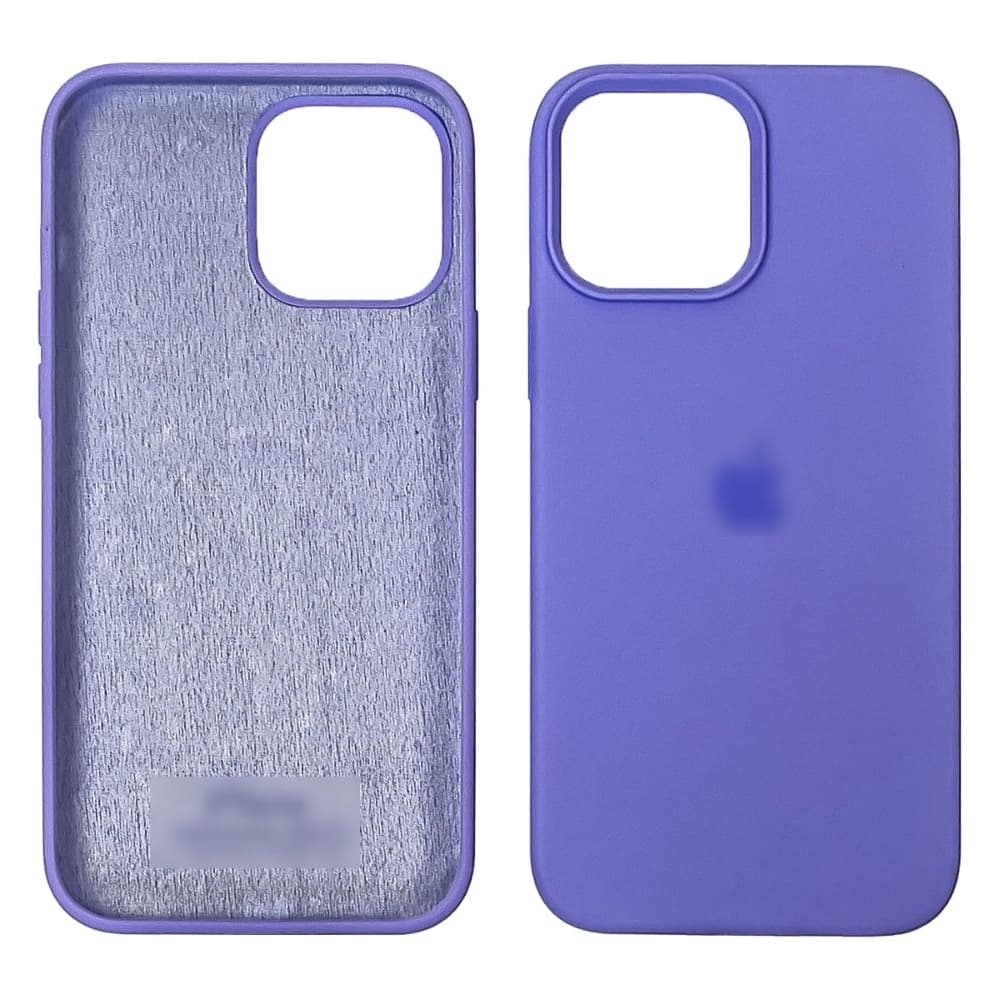 Чехол Apple iPhone 13, силиконовый, Full Silicone, сиреневый