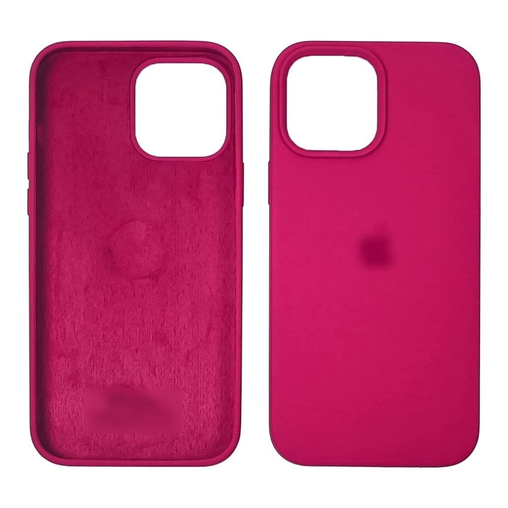 Чехол Apple iPhone 13, силиконовый, Full Silicone, бордовый
