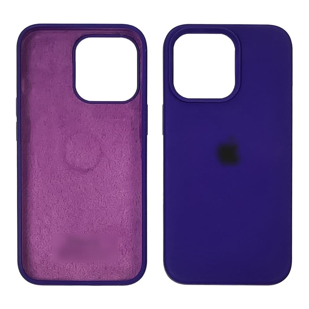 Чехол Apple iPhone 13 Pro, силиконовый, Full Silicone, синій