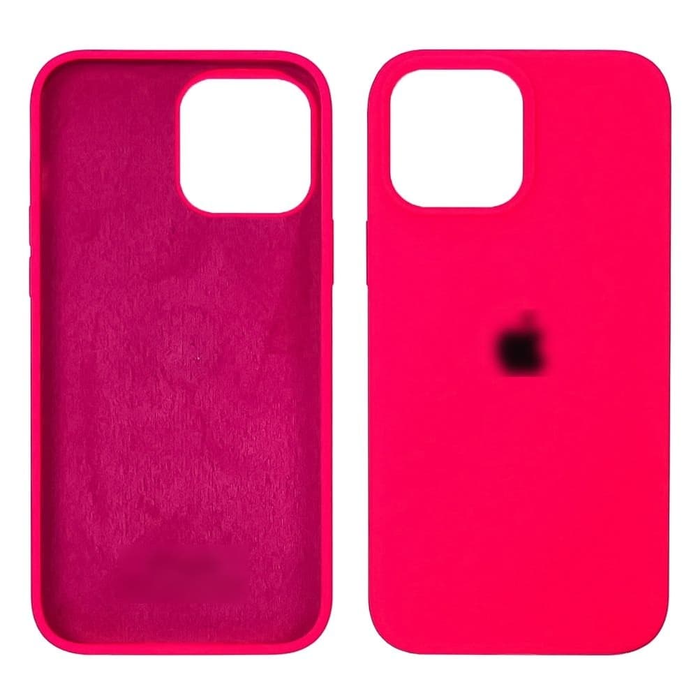 Чехол Apple iPhone 13 Pro Max, силиконовый, Full Silicone, розовый