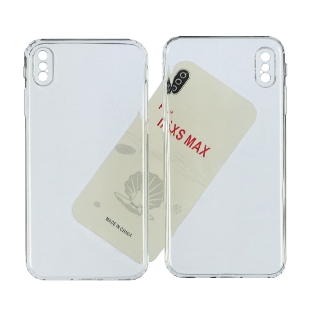 Чехол Apple iPhone XS Max, силиконовый, KST, прозрачный