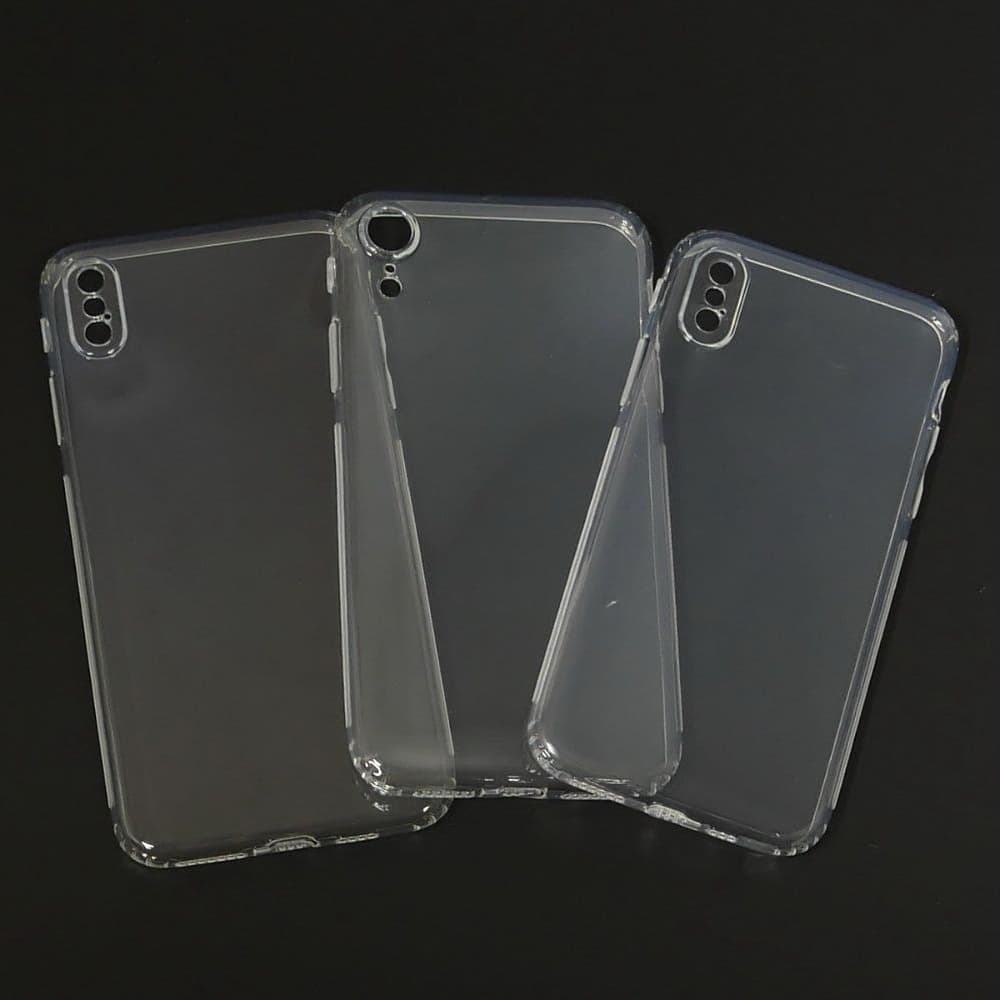 Чехол Apple iPhone XR, силиконовый, KST, прозрачный