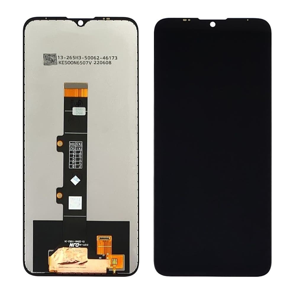 Дисплей Motorola Moto E20, XT2155, черный | с тачскрином | High Copy | дисплейный модуль, экран