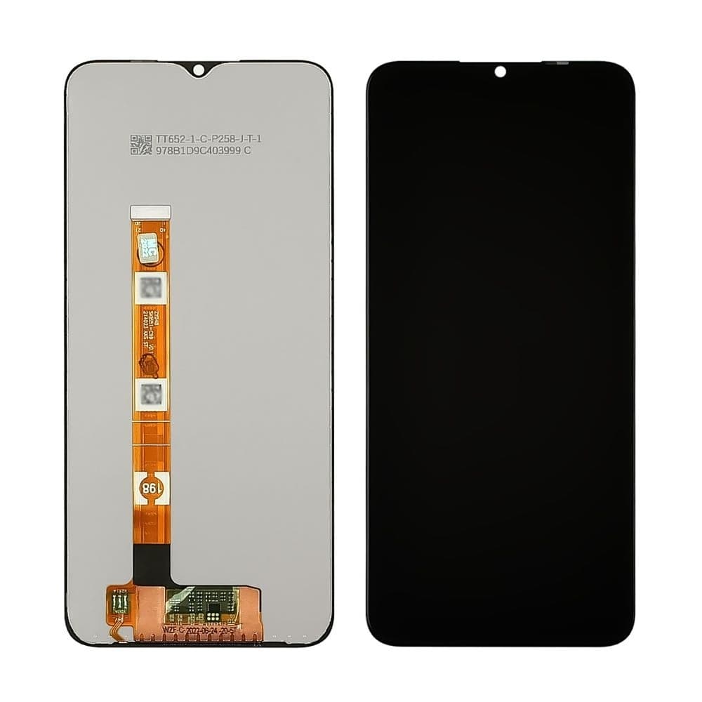 Дисплей Realme C21Y, C25Y, черный | с тачскрином | Original (PRC) | дисплейный модуль, экран