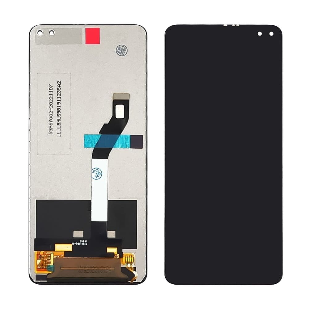Дисплей Xiaomi Poco X2, Redmi K30, чорний | з тачскріном | Original (PRC) | дисплейный модуль, экран