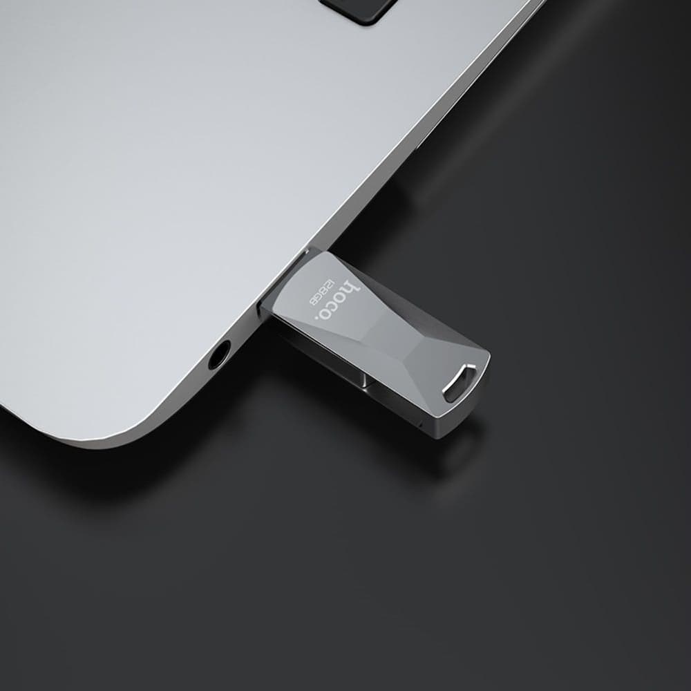 USB-накопитель Hoco UD5, 128 GB, USB 3.0, серебристый