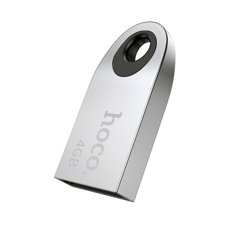 USB-накопитель Hoco UD9, 4 GB, USB 2.0, серебристый