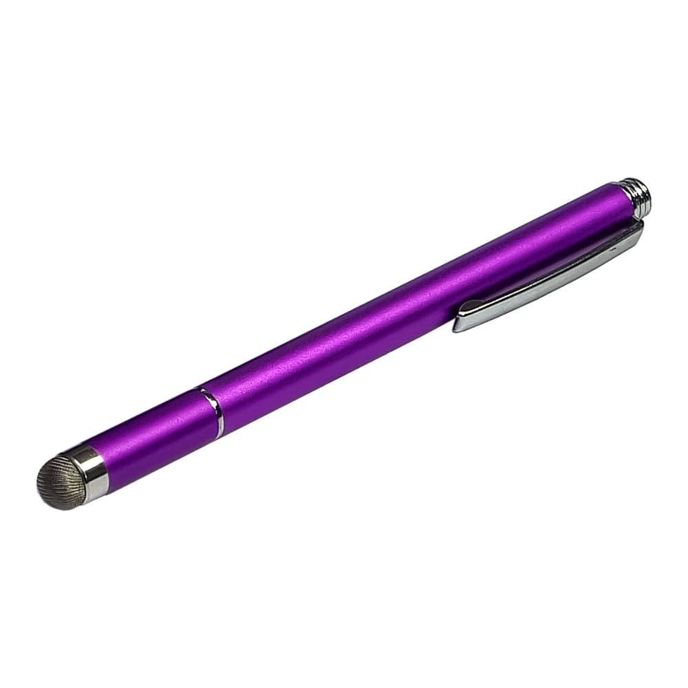 Стилус емкостный, высокоточный, Jot Pro, со съемной микроволоконной насадкой, алюминиевый, фиолетовый