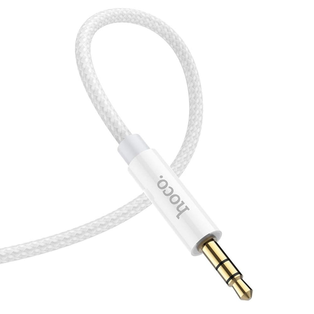 AUX-USB-кабель Hoco UPA19, Jack 3.5 на Jack 3.5, 100 см, серый