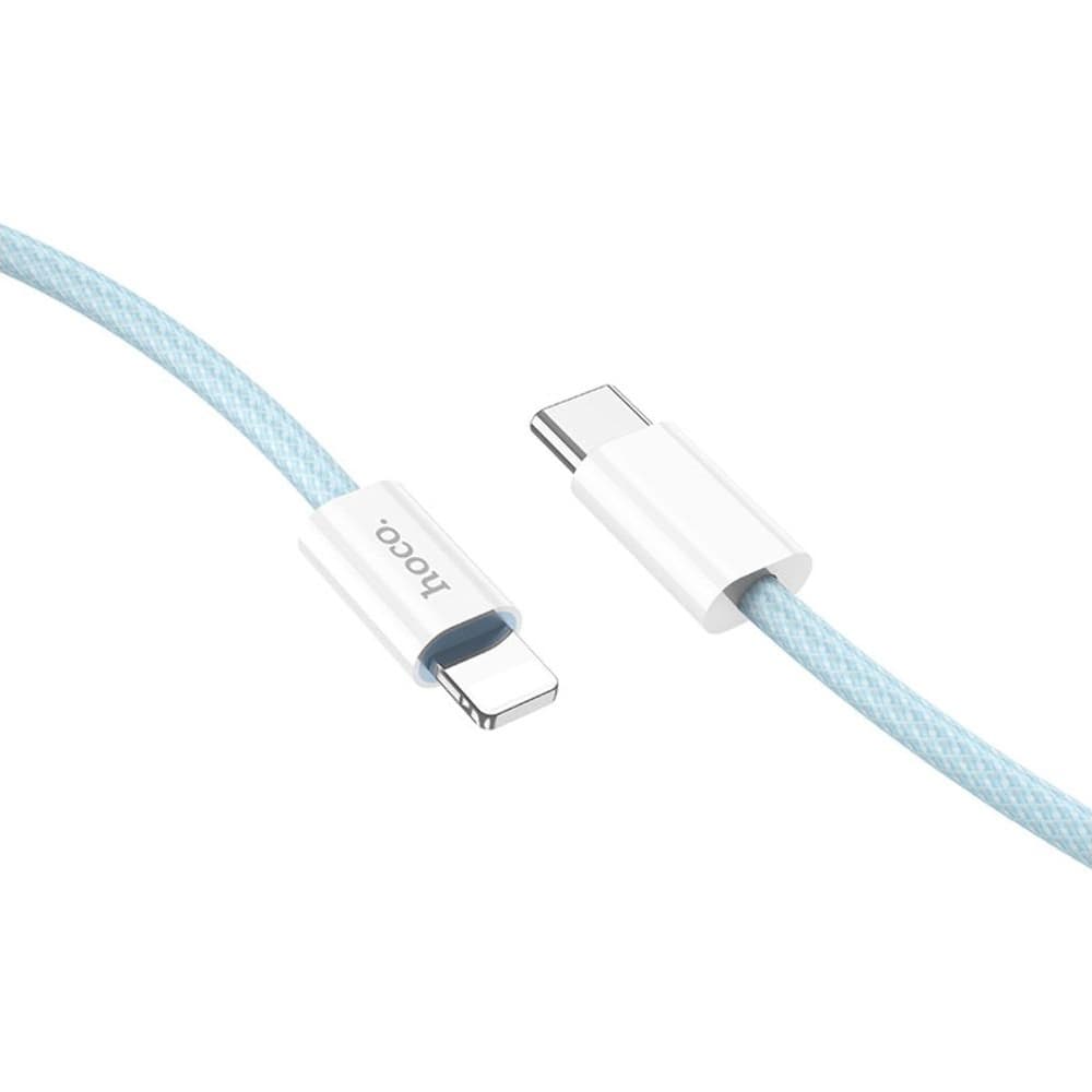 USB-кабель Hoco X68, Type-C на Lightning, 100 см, Power Delivery, синій