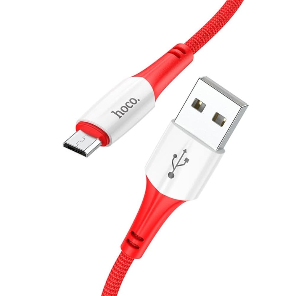 USB-кабель Hoco X70, Micro-USB, 2.4 А, 100 см, красный