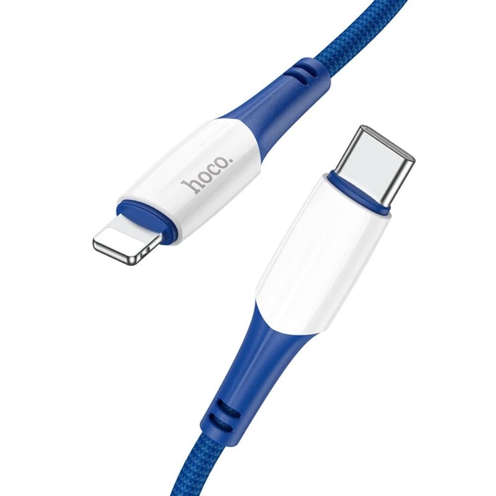 USB-кабель Hoco X70, Type-C на Lightning, 100 см, Power Delivery (20 Вт), синій