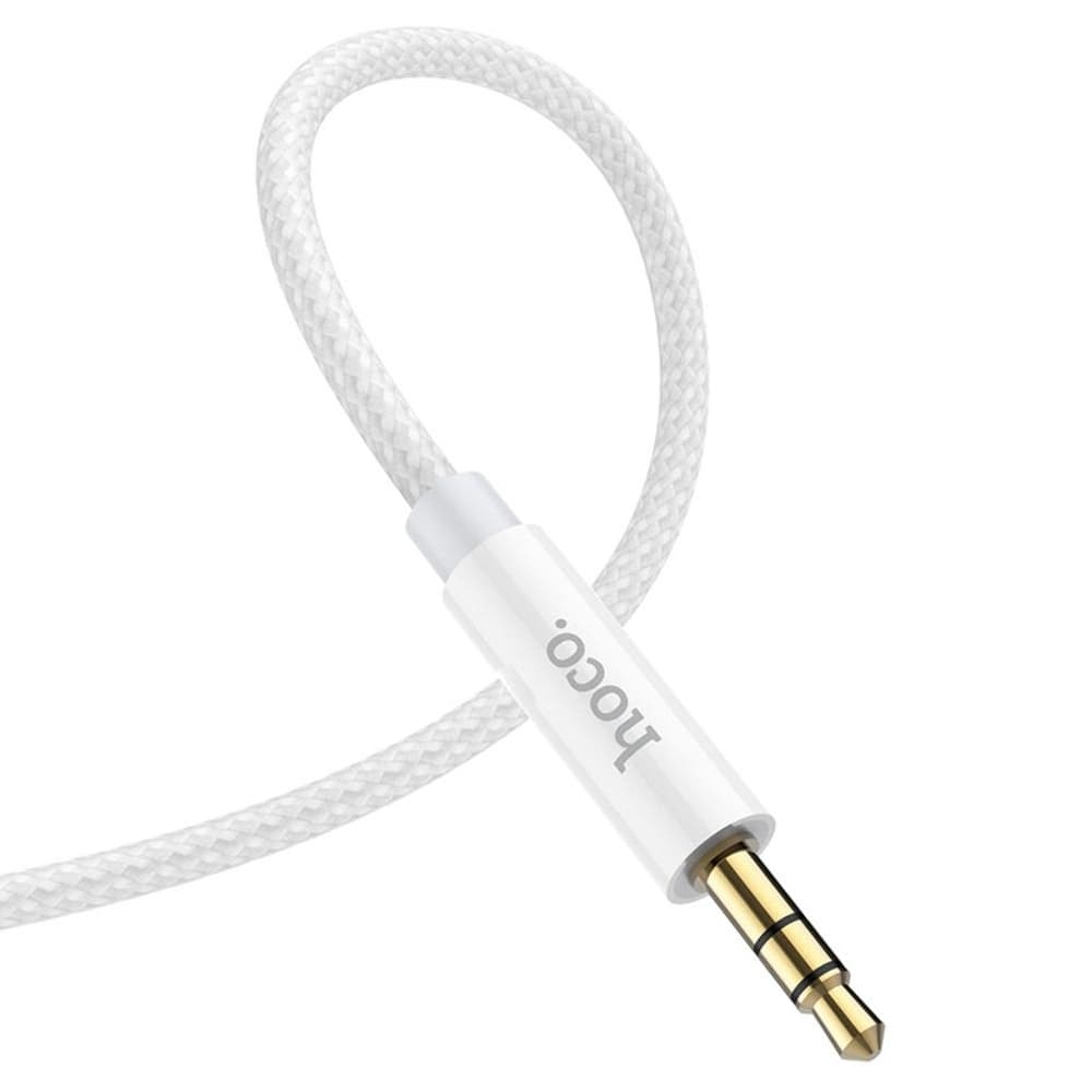 AUX-USB-кабель Hoco UPA19, Lightning на Jack 3.5, 100 см, серый