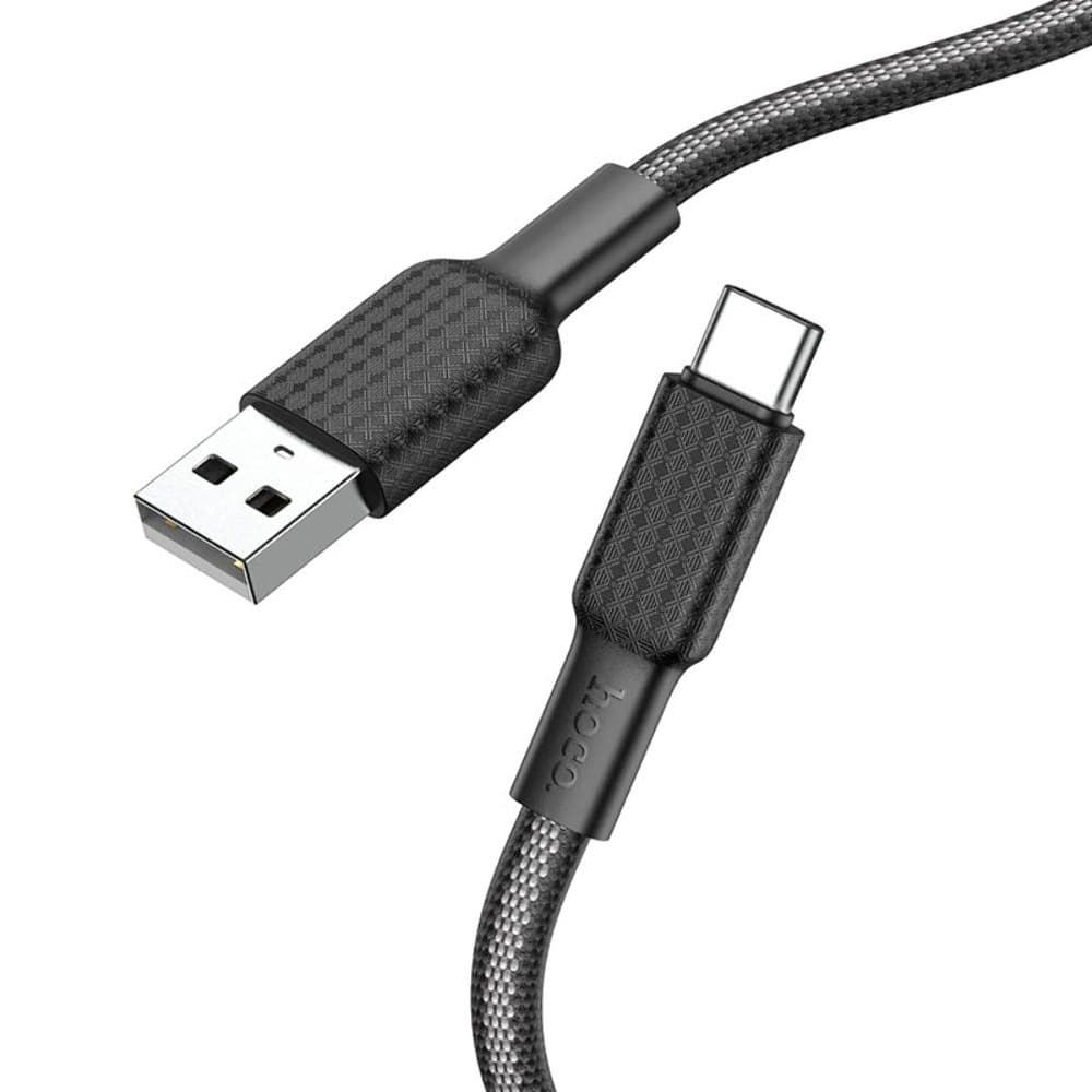 USB-кабель Hoco X69, Type-C, 3.0 А, 100 см, чорний
