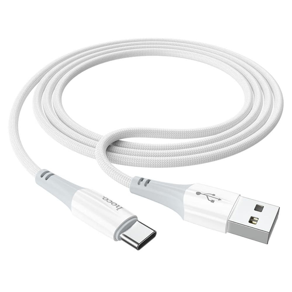 USB-кабель Hoco X70, Type-C, 3.0 А, 100 см, білий